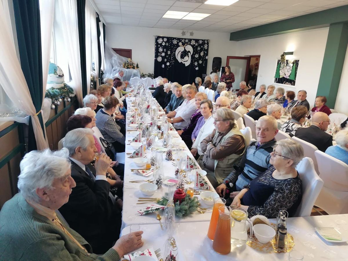 Zdjęcie: Spotkanie wigilijne seniorów