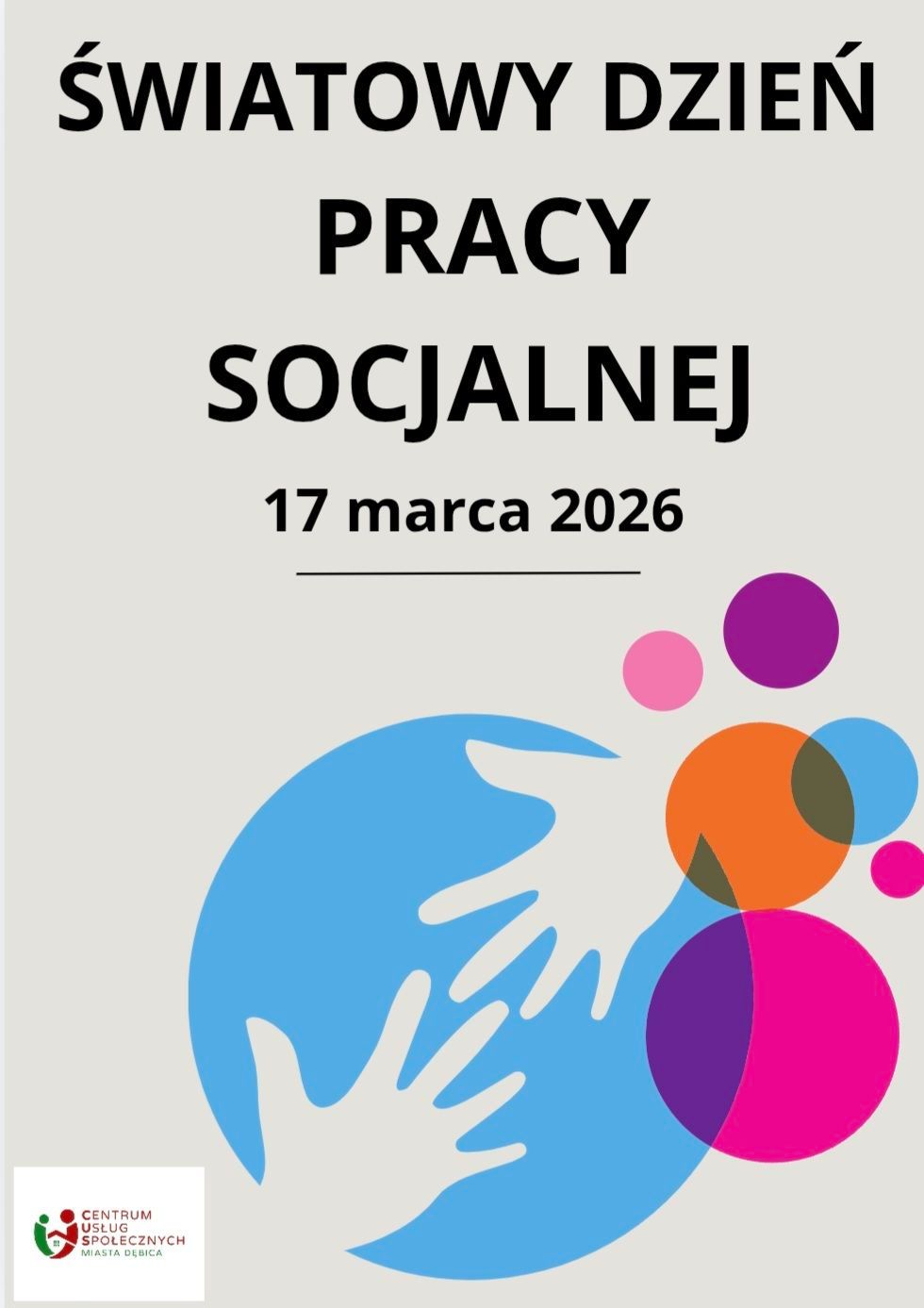 Zdjęcie: Dziś obchodzimy Światowy Dzień Pracy Socjalnej