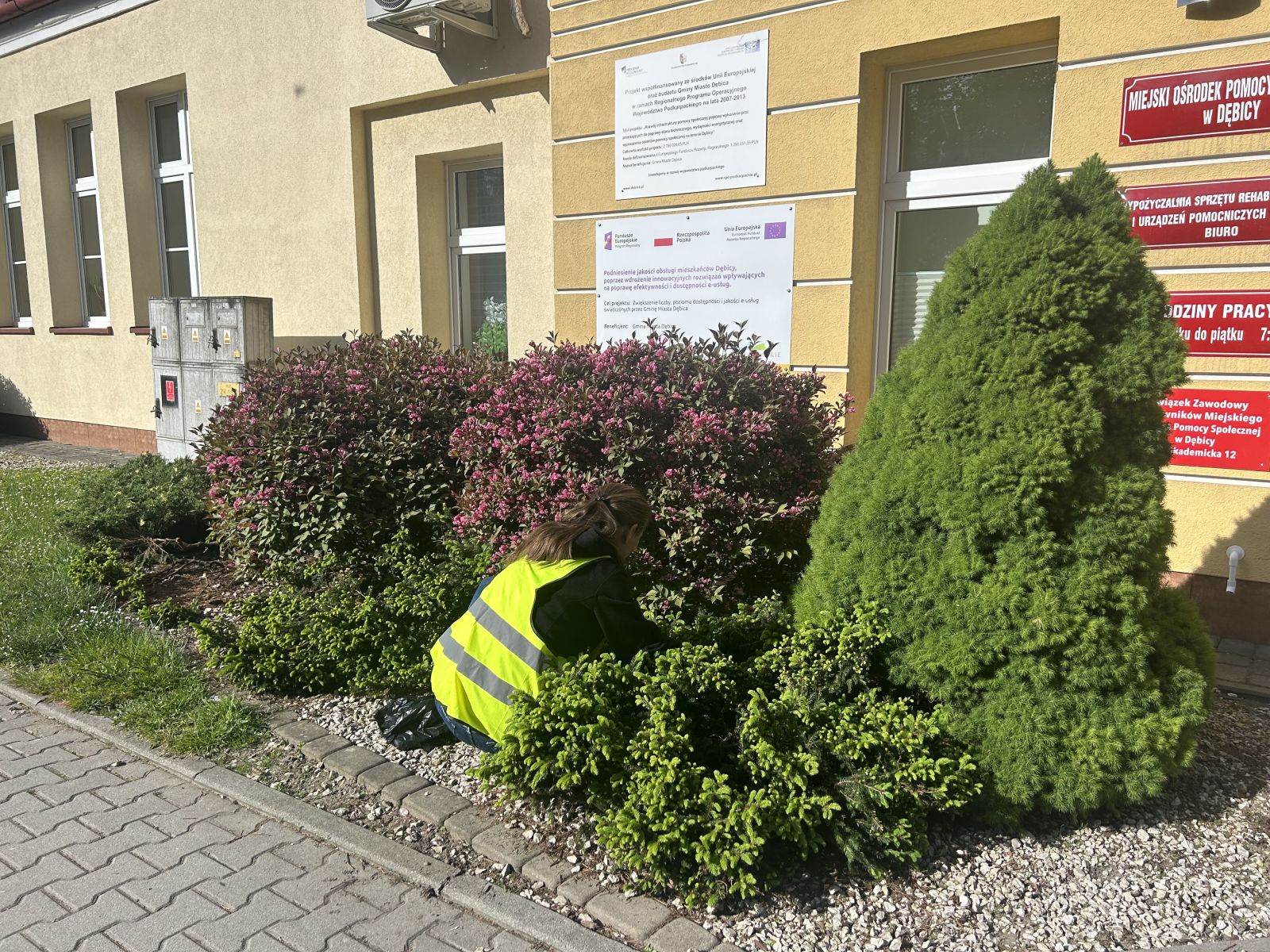 Zdjęcie: Warsztat porządkowy w ramach prac społecznie użytecznych