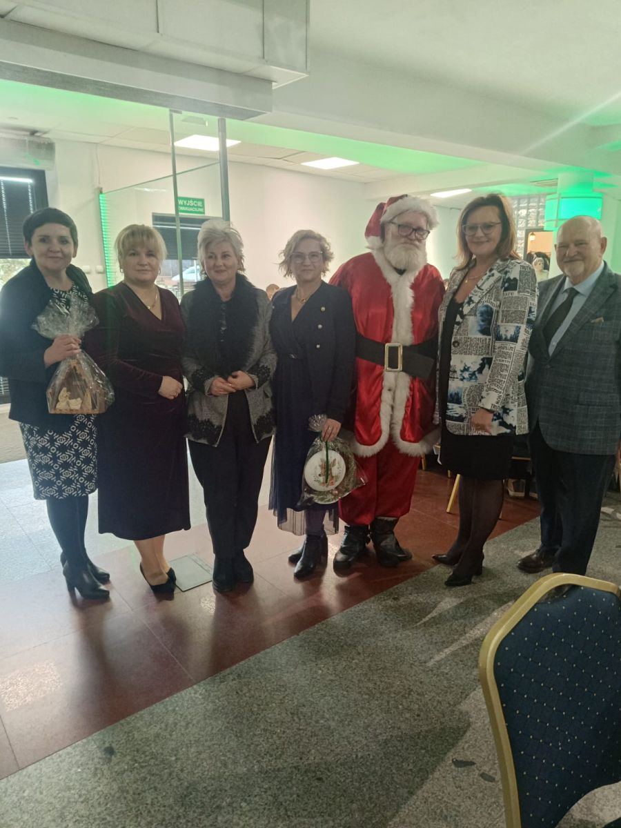 Zdjęcie: Wigilijne spotkanie uczestników Warsztatów Terapii Zajęciowej w Chotowej