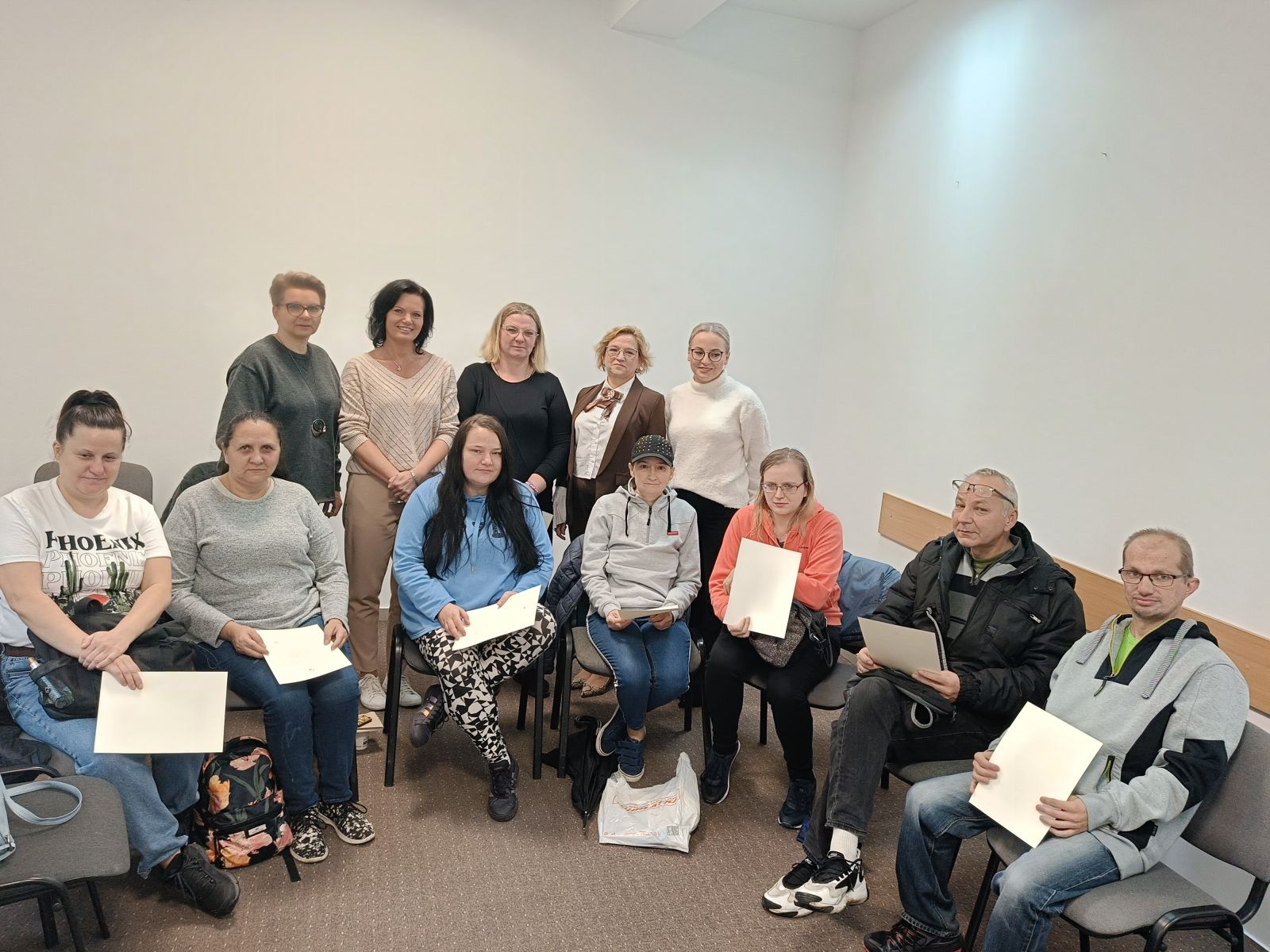 Zdjęcie: Zakończenie zajęć w Klubie Integracji Społecznej w Dębicy